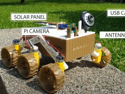 IOT Lunar Rover inspired by ISRO